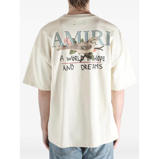 26SS 아미리 반팔 티셔츠 AMTOJR1095 ALABA NEUTRALS - AMIRI
