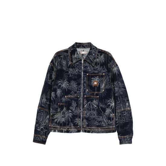 26SS 아미리 자켓 AMOUJA1084 INDIG BLUE WHITE