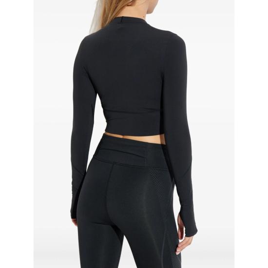 26SS 아디다스 바이 스텔라매카트니 후드 티셔츠 JW4566 BLACK - ADIDAS BY STELLA MCCARTNEY