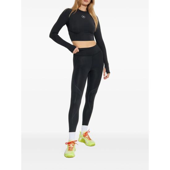 26SS 아디다스 바이 스텔라매카트니 후드 티셔츠 JW4566 BLACK - ADIDAS BY STELLA MCCARTNEY