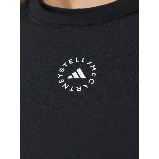 26SS 아디다스 바이 스텔라매카트니 후드 티셔츠 JW4566 BLACK - ADIDAS BY STELLA MCCARTNEY