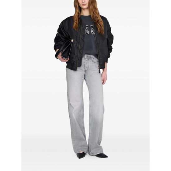 26SS 애니빙 긴팔 티셔츠 A 08 12490 WBL1 BLACK - ANINE BING