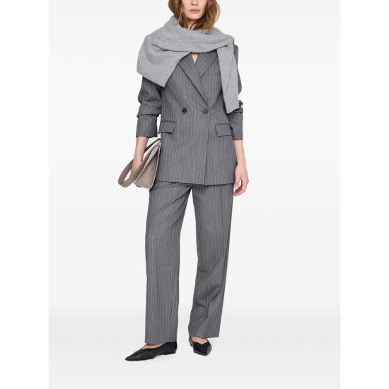 26SS 애니빙 수트 자켓 A 01 12173 STR17 GREY - ANINE BING