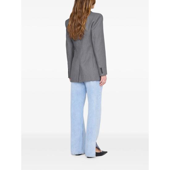 26SS 애니빙 수트 자켓 A 01 12173 STR17 GREY - ANINE BING