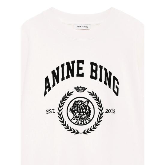 26SS 애니빙 긴팔 티셔츠 A 08 12486 WKHA3 NEUTRALS - ANINE BING