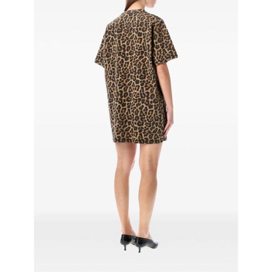 26SS 애니빙 숏 원피스 A 02 12085 MTL59 BROWN BLACK - ANINE BING