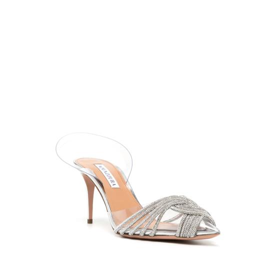 26SS 아쿠아주라 힐/펌프스 GASMIDL0 SPP CCC SILVE SILVER - AQUAZZURA