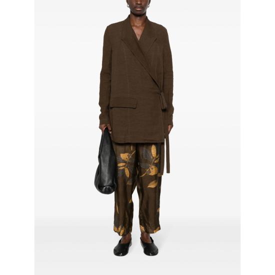 26SS 우마 왕 수트 자켓 UP6006 UW690 BROWN - UMA WANG