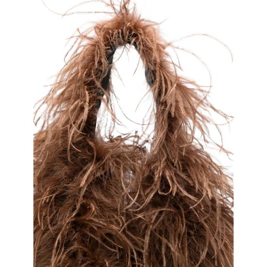 26SS 이브살로몬 숄더백 26EAA313XXPLMA A2156 BROWN - YVES SALOMON