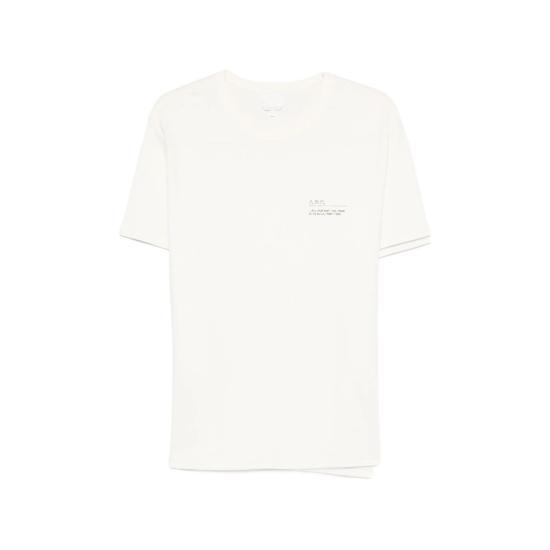 26SS 아페쎄 반팔 티셔츠 COHMW H26577 BAA WHITE