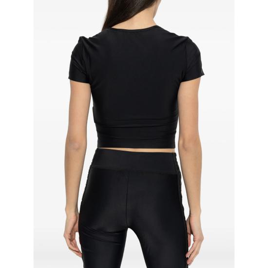 26SS 베르사체 반팔 티셔츠 80HAH6A2 J0128 899 BLACK - VERSACE