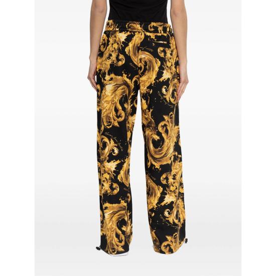 26SS 베르사체 트레이닝/조거 팬츠 80HAA320 FS196 G89 BLACK GOLD - VERSACE