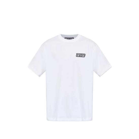 26SS 베르사체 반팔 티셔츠 80GAHT18 CJ00T 003 WHITE