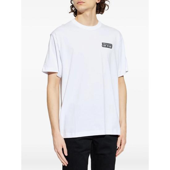 26SS 베르사체 반팔 티셔츠 80GAHT18 CJ00T 003 WHITE - VERSACE