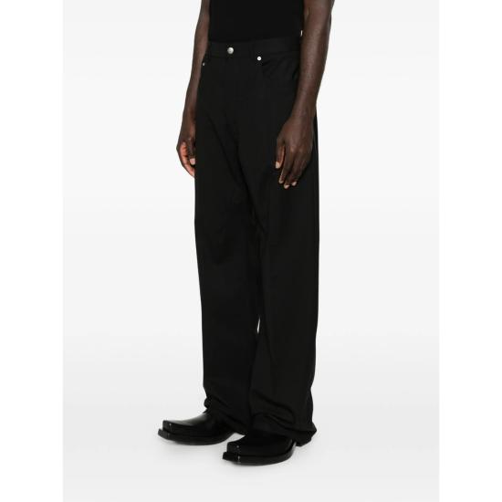 26SS 릭 오웬스 데님 팬츠 RU01F2333 ZL 09 BLACK - RICK OWENS