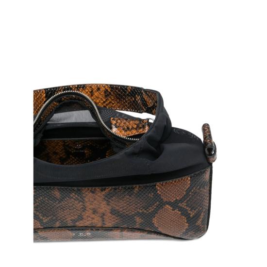 26SS 이로 토트백 TANDEM PYTHON WP44 BLK43 BLACK BROWN - IRO