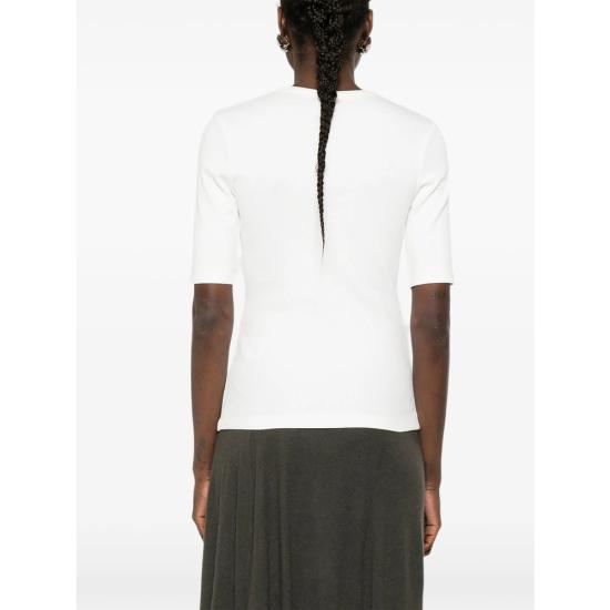 26SS 클로즈드 반팔 티셔츠 C95025 42T EM 218 WHITE - CLOSED