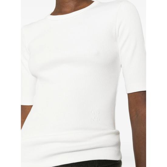 26SS 클로즈드 반팔 티셔츠 C95025 42T EM 218 WHITE - CLOSED