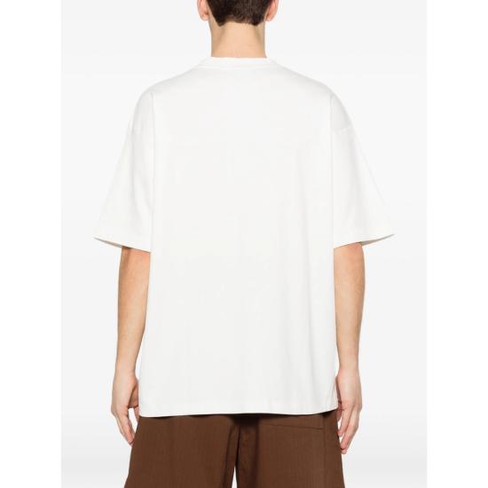 26SS 드롤드무슈 반팔 티셔츠 K TS307 CO002 OFFWH WHITE - DROLE DE MONSIEUR