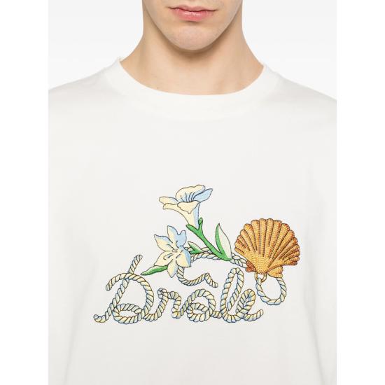 26SS 드롤드무슈 반팔 티셔츠 K TS303 CO248 OFFWH WHITE - DROLE DE MONSIEUR