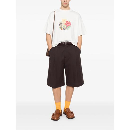 26SS 드롤드무슈 반팔 티셔츠 K TS300 CO002 OFFWH WHITE - DROLE DE MONSIEUR