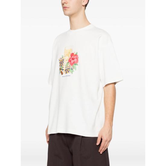 26SS 드롤드무슈 반팔 티셔츠 K TS300 CO002 OFFWH WHITE - DROLE DE MONSIEUR