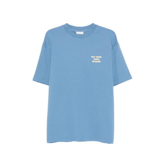 26SS 드롤드무슈 반팔 티셔츠 K TS203 CO002 ATBLU BLUE