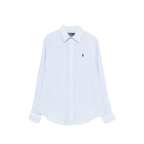 26SS 랄프 로렌 셔츠 211A96158003 BLUWH BLUE WHITE