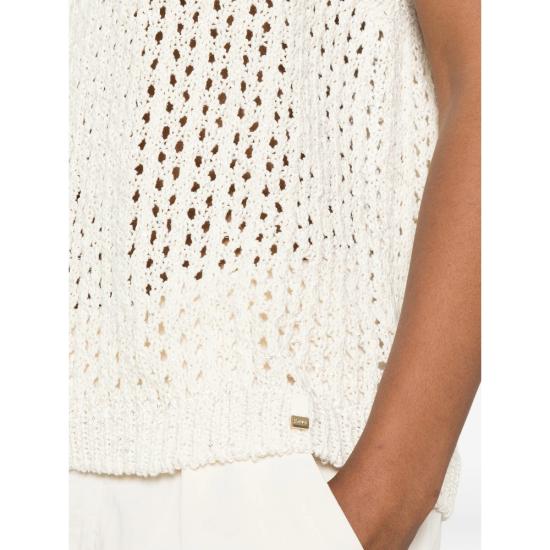 26SS 에르노 민소매 티셔츠 72114 MG000237D 1100 NEUTRALS - HERNO