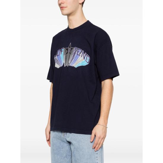 26SS 배드프렌드 반팔 티셔츠 BF3DTEE NAVY BLUE - BADFRIEND