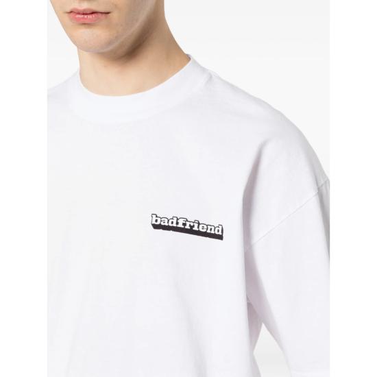 26SS 배드프렌드 반팔 티셔츠 BFMAGNIFYTEE WHITE - BADFRIEND