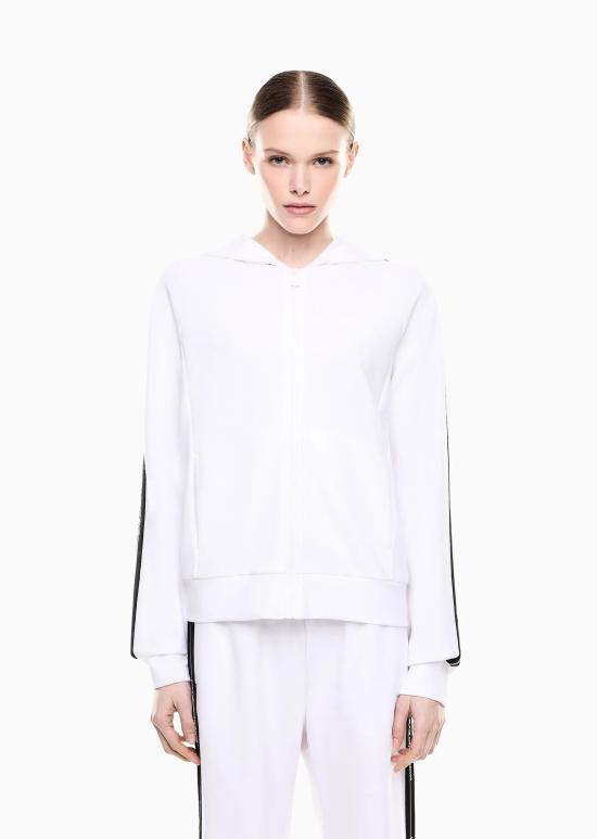 26SS 엠포리오 아르마니 스웨터 7W000960 AF12501 U0002 White - EMPORIO ARMANI