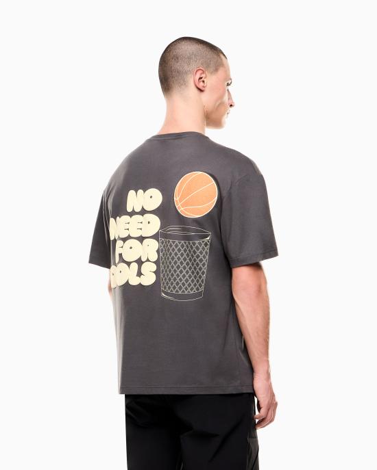 26SS 엠포리오 아르마니 반팔 티셔츠 7M001398 AF13244 U8111 Grey - EMPORIO ARMANI