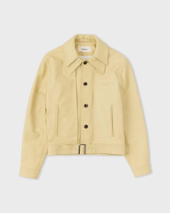  코울리 스튜디오 가죽 자켓 콜리 스튜디오 나파 가죽 라페 재킷