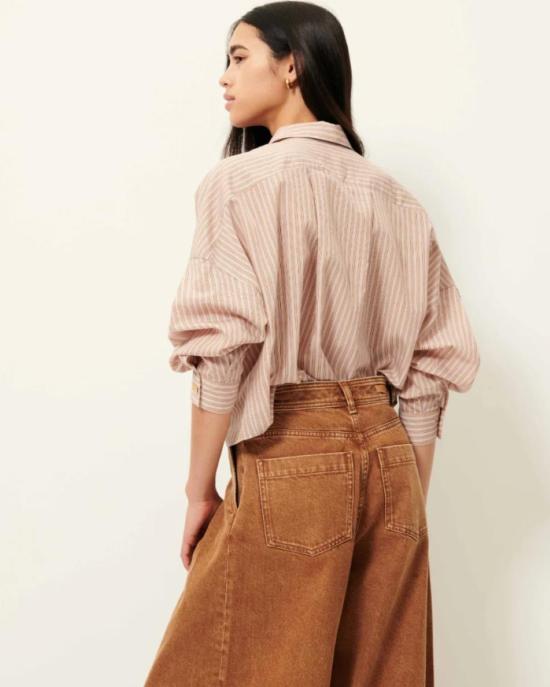  세선 블라우스 세순 발랑카 긴팔 셔츠 - SESSUN