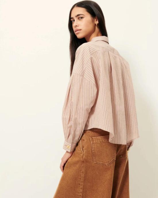  세선 블라우스 세순 발랑카 긴팔 셔츠 - SESSUN