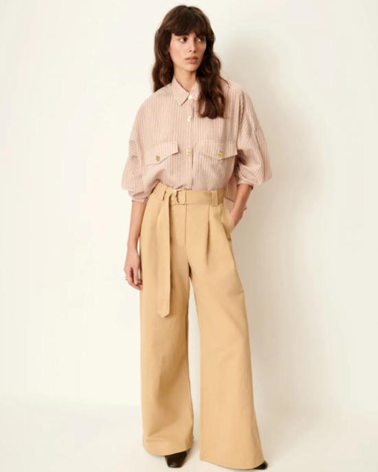  세선 블라우스 세순 발랑카 긴팔 셔츠 - SESSUN