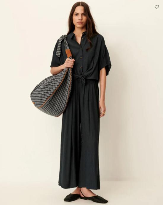  세선 스트레이트 팬츠 세순 이슬라 미니마 팬츠 - SESSUN