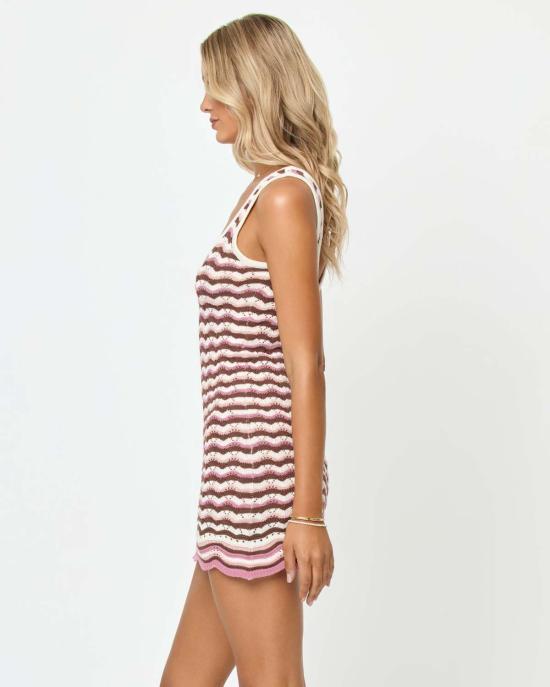  엘스페이스 숏 원피스 LSpace 선체이서 드레스 나폴리탄 - L SPACE