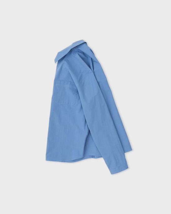  Another Aspect 자켓 어나더 어스펙트 지퍼 셔츠 1.0 일본 셔츠 재킷 오션 블루 - OTHER BRANDS