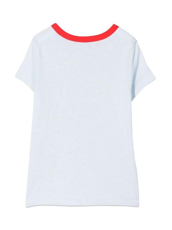  [키즈] 랑방 트레이닝 상의 키즈  콘 쿠오레 티셔츠 블루 - LANVIN