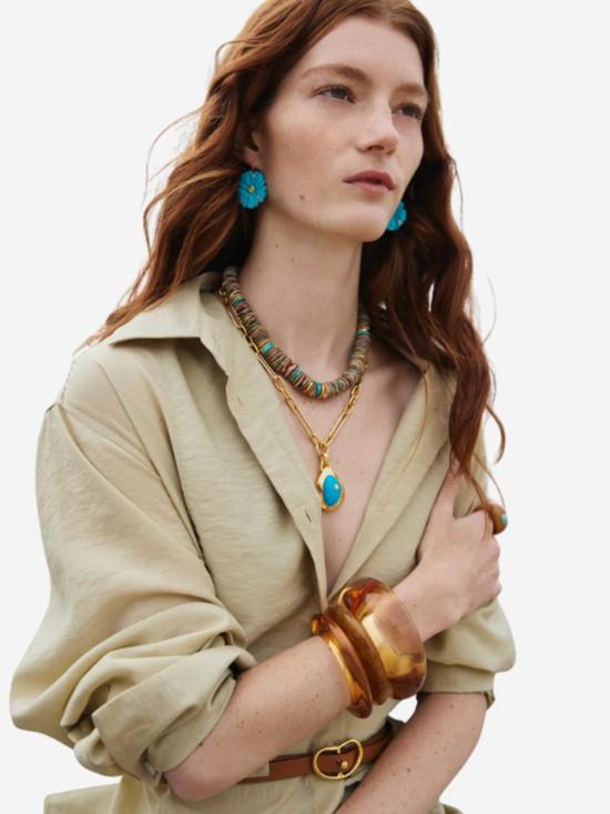  리지 포르투나토 팔찌 릿지 커프 - LIZZIE FORTUNATO