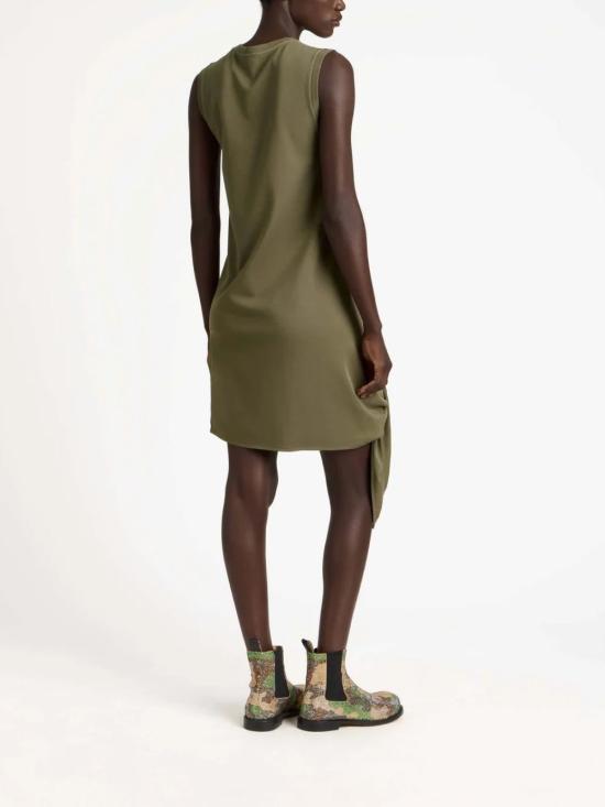 26SS JW앤더슨 미디 원피스 JD0050PG1810575 Green - JW ANDERSON