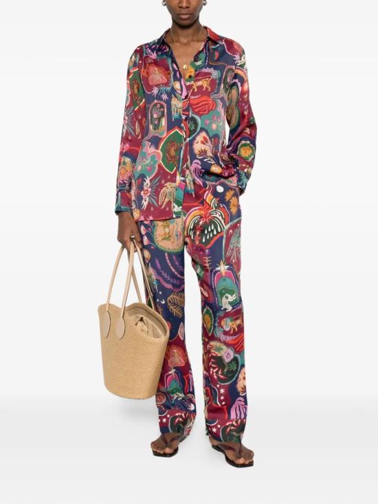 26SS 팜 리오 스트레이트 팬츠 34412226008 Multicolor - FARM RIO