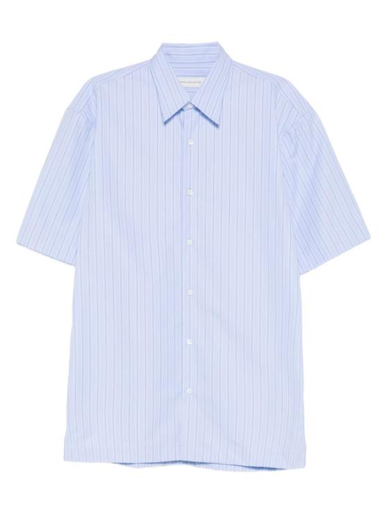 26SS 드리스 반 노튼 반팔 셔츠 261 020700 3021 514 Blue