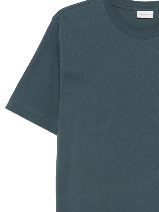 26SS 드리스 반 노튼 반팔 티셔츠 261 021100 3600 508 Petrol - DRIES VAN NOTEN