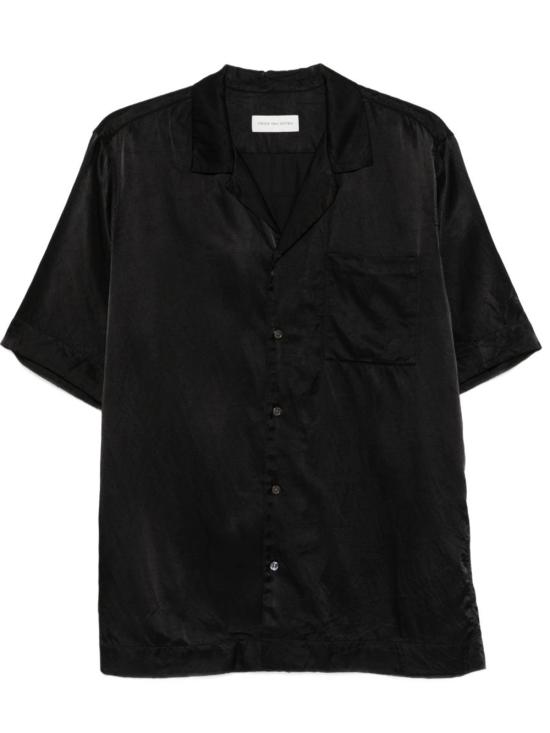 26SS 드리스 반 노튼 반팔 셔츠 261 020742 3277 900 Black