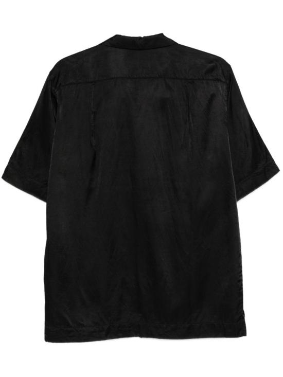 26SS 드리스 반 노튼 반팔 셔츠 261 020742 3277 900 Black - DRIES VAN NOTEN