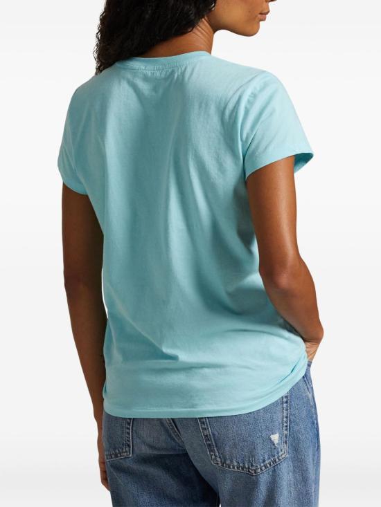 26SS 폴로 랄프로렌 반팔 티셔츠 211B14605 010 Clear Blue - POLO RALPH LAUREN