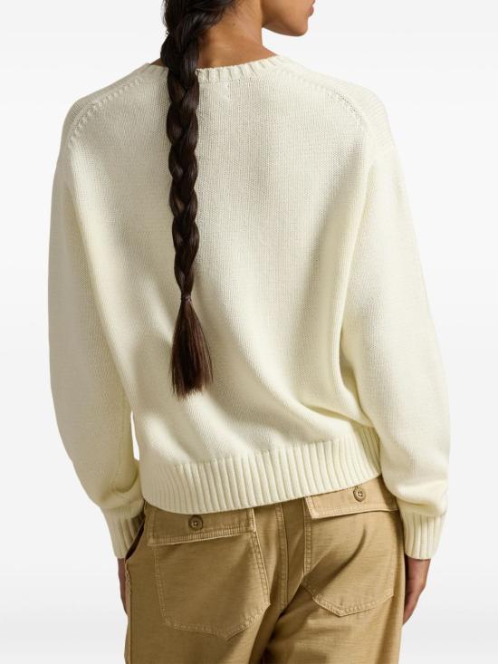 26SS 폴로 랄프로렌 스웨터 211A96248 001 White - POLO RALPH LAUREN